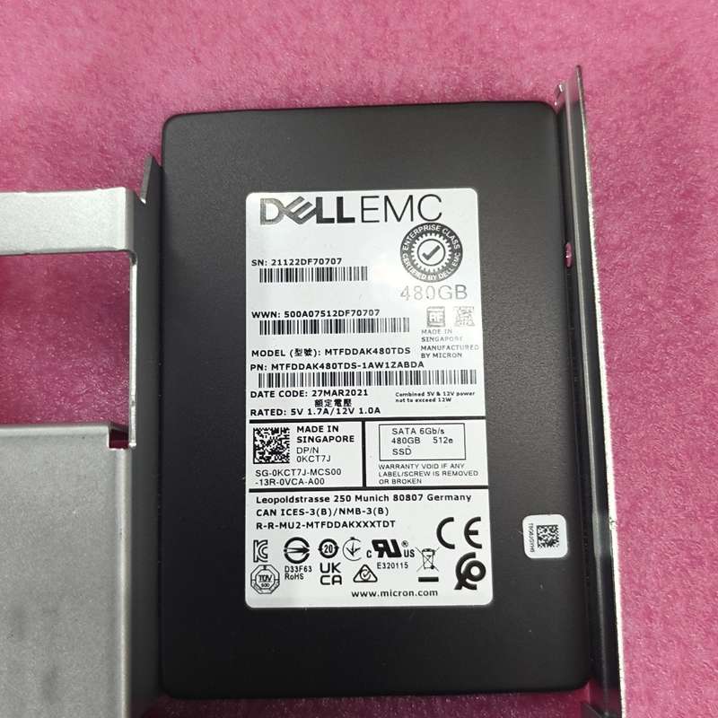 DELL戴尔 480G 企业级固态硬盘 SSD 740服务器--议价商品