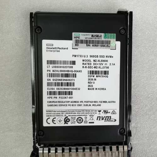 HPE/惠普/三星 P26962 960G PM1733--议价商品