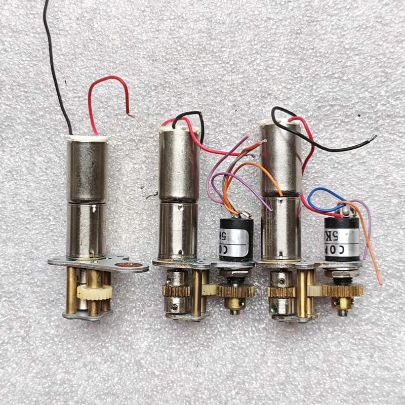 拆机进口NAMIKI纳米奇减速电机带电位器100:1 175--议价商品