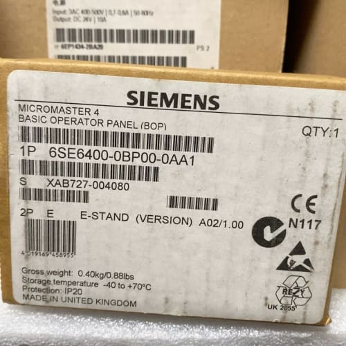 西门子变频器操作面板6SE6400-0BP00-0AA1,全--议价商品