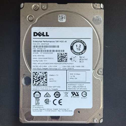出12片 Dell 1.2T 0WXPCX 健康度八十多和九--议价商品