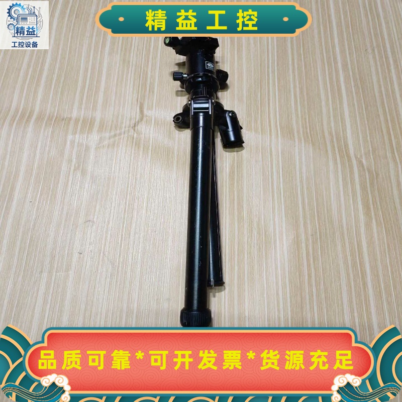 思锐SIRUI三脚架，黑色铝合金材质，带云台。外观成色如图，--议