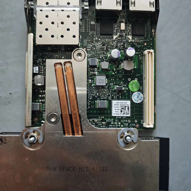 戴尔Dell 0165T0双口万兆网卡，型号BCM57800--议价商品