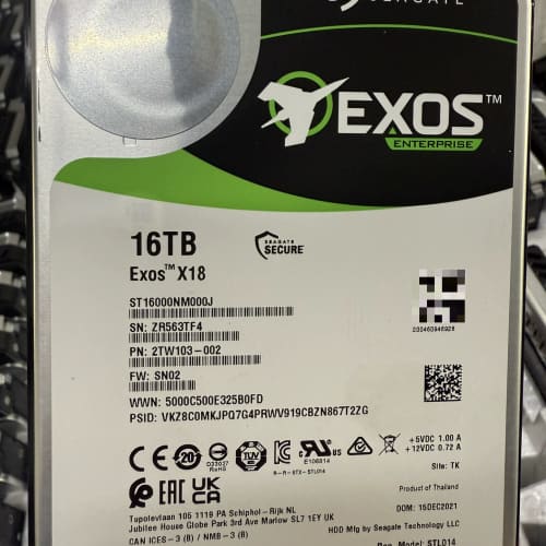 希捷16T Exos X18企业级硬盘，型号ST16000N--议价商品图片