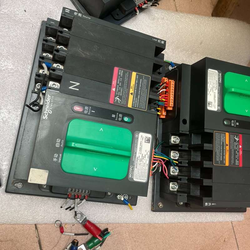 施耐德WOTPC1004S3双电源自动转换开关,拆机件包功能--议价商品