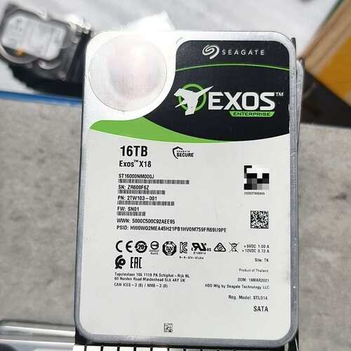 希捷16T银河企业级硬盘，ST16000NM000J，--议价商品