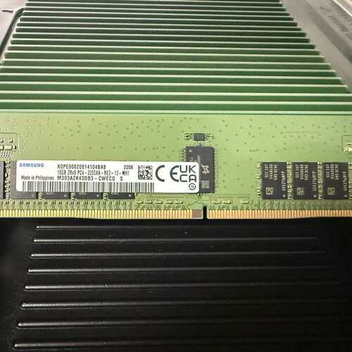 三星16G 2Rx8 PC4-3200A服务器内存条，型号K--议价商品