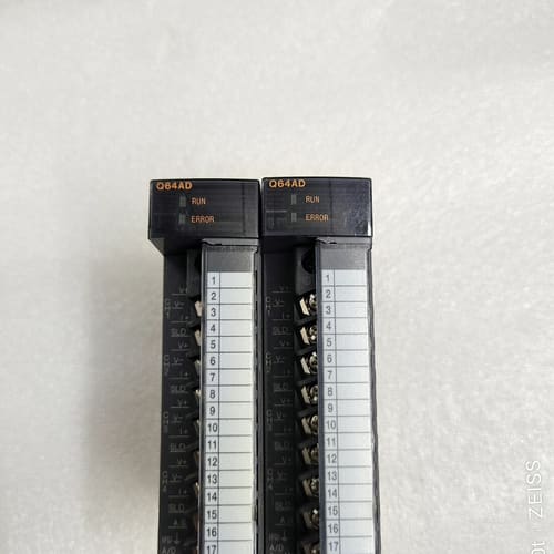 三菱Q系列PLC模拟量模块 Q64AD功能包好 成色实物如图--议价商品