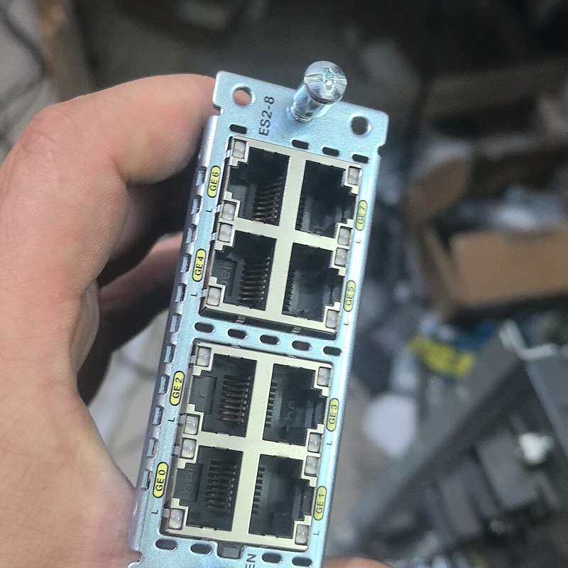 科原装NIM-ES2-8模块到货几块端口测试正常。成色全新--议价商品