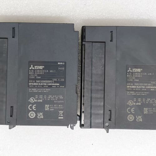 三菱Q68ADV模拟量模块，二手设备拆机件，型号Q68AD，--议价商品