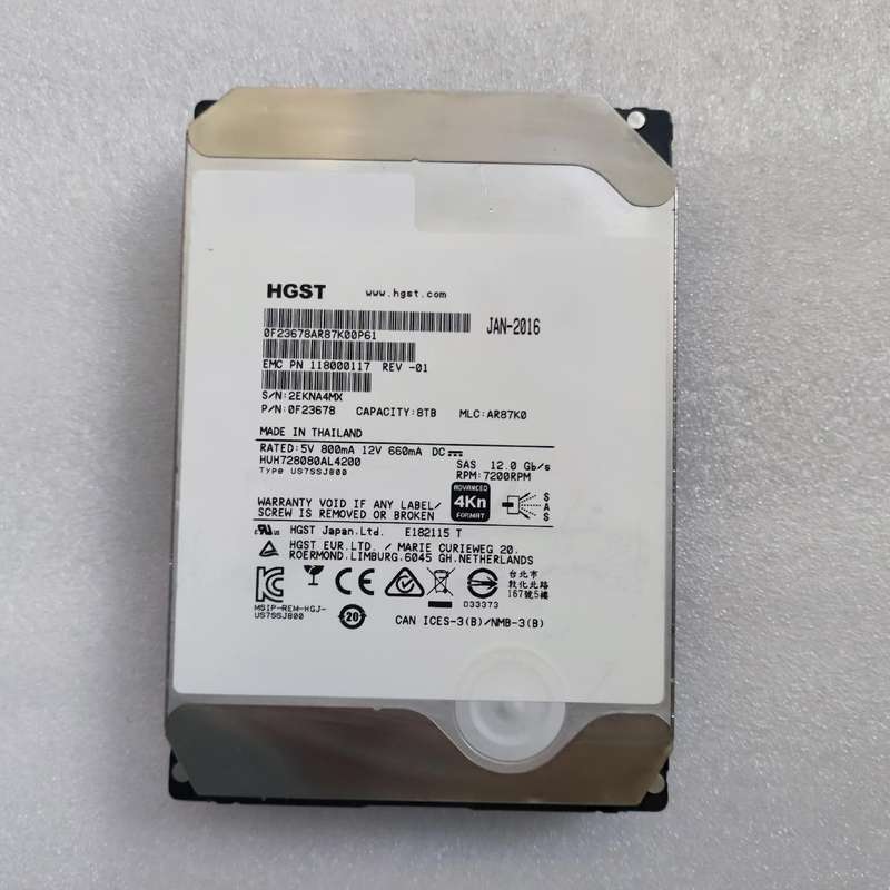 日立 8T SAS 12GB 7200转企业级硬盘--议价商品