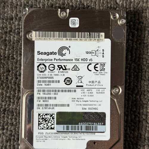 Seagate/希捷 ST600MP0005机械硬盘硬盘 S--议价商品