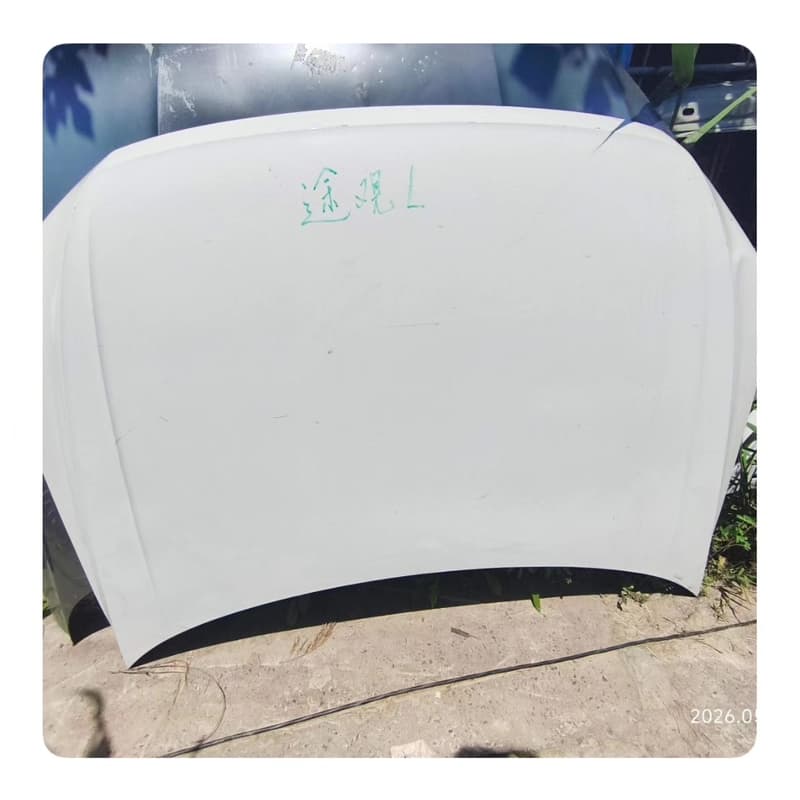 大众途观L原厂机盖，白色拆车件，结构完整，原车漆，成色还可以-