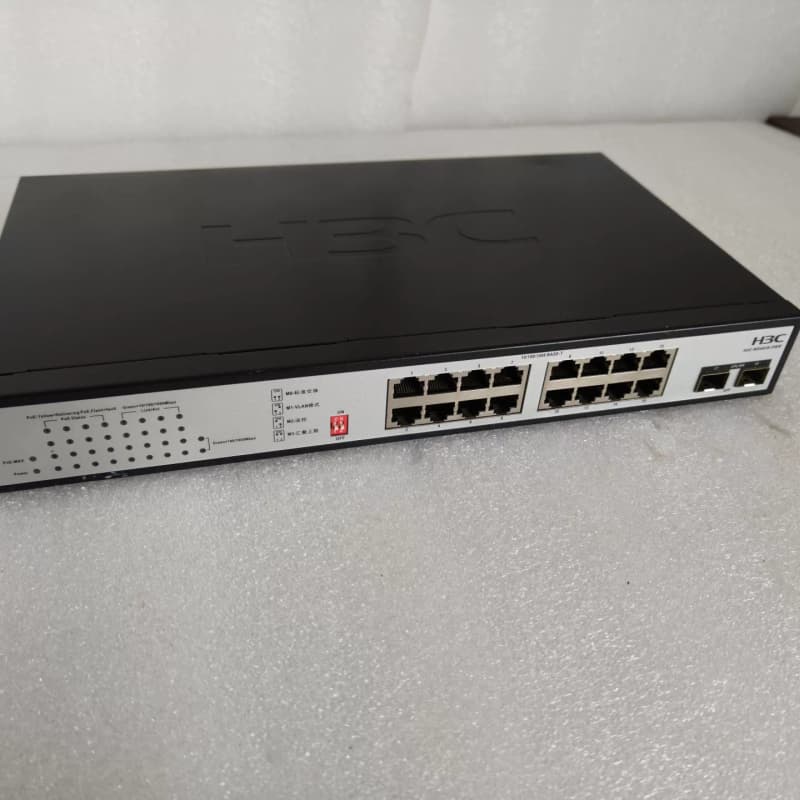 二手 H3C MS4016-PWR 16口全千兆POE交换机--议价商品