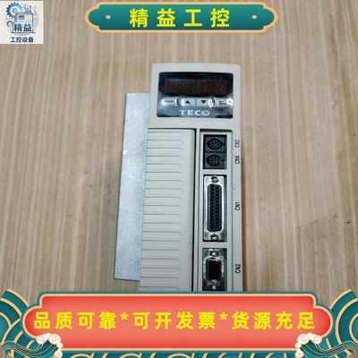 东元伺服驱动器JSDEP-50A3，拆机品，外观成色如图，有--议价商品
