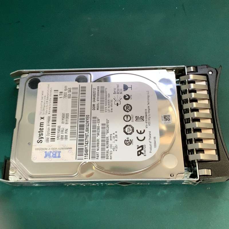 IBM 1T SAS 2.5服务器硬盘 81Y9691 81--议价商品