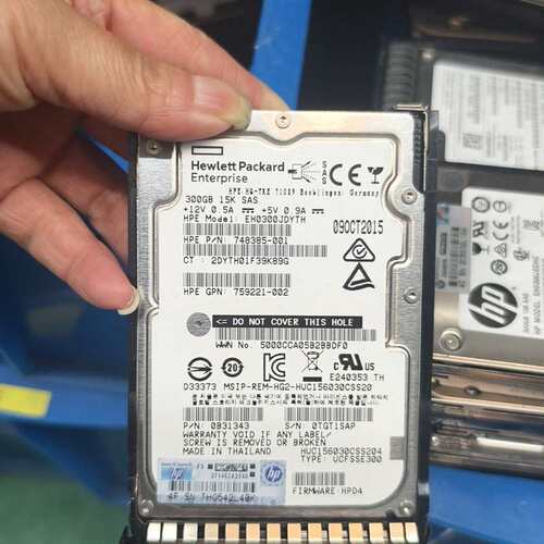 HP 759546-001 2.5寸 15K SAS 300--议价商品