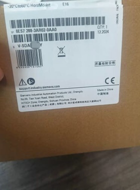 西门子6ES7 288-3AR02-0AA0全新原装未开封，--议价商品