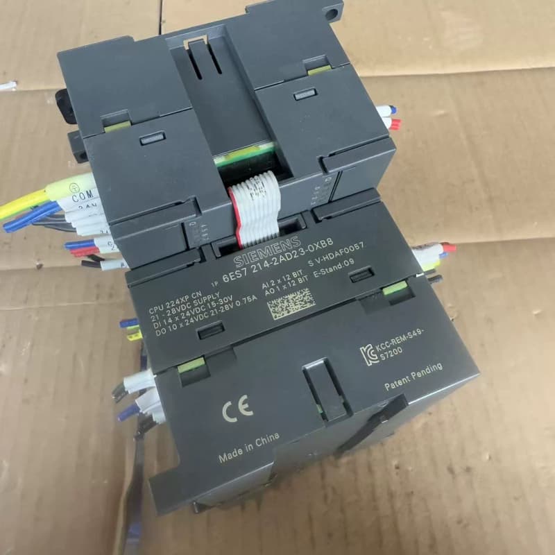 拆机一条二手西门子PLC，6ES7 214-2AD23-0X--议价商品