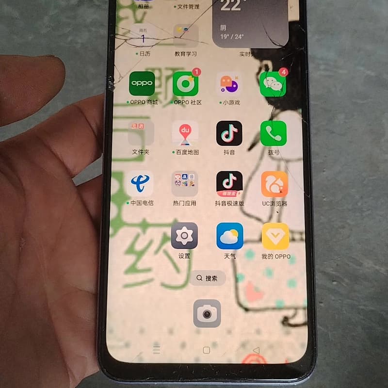 OPPO A2m5G开机外内屏幕好,内存6+128G,功--议价商品
