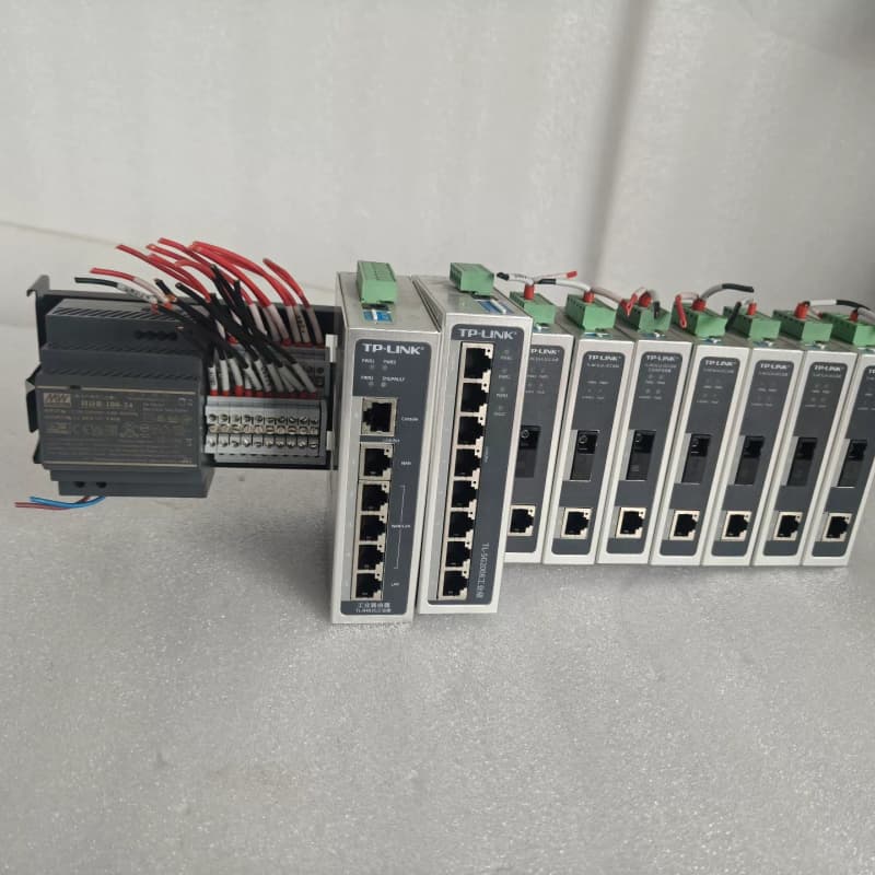 二手TP-LINK工业级网络设备一套,包含TL-SG2008--议价商品