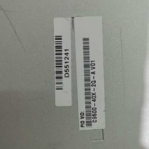 思科C9500-40X-2Q-A原装二手。序列号对应的。机器--议价商品