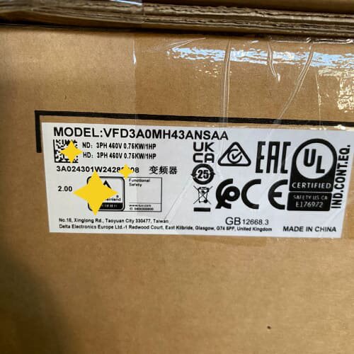 台达VFD3A0MH43ANSAA--议价商品