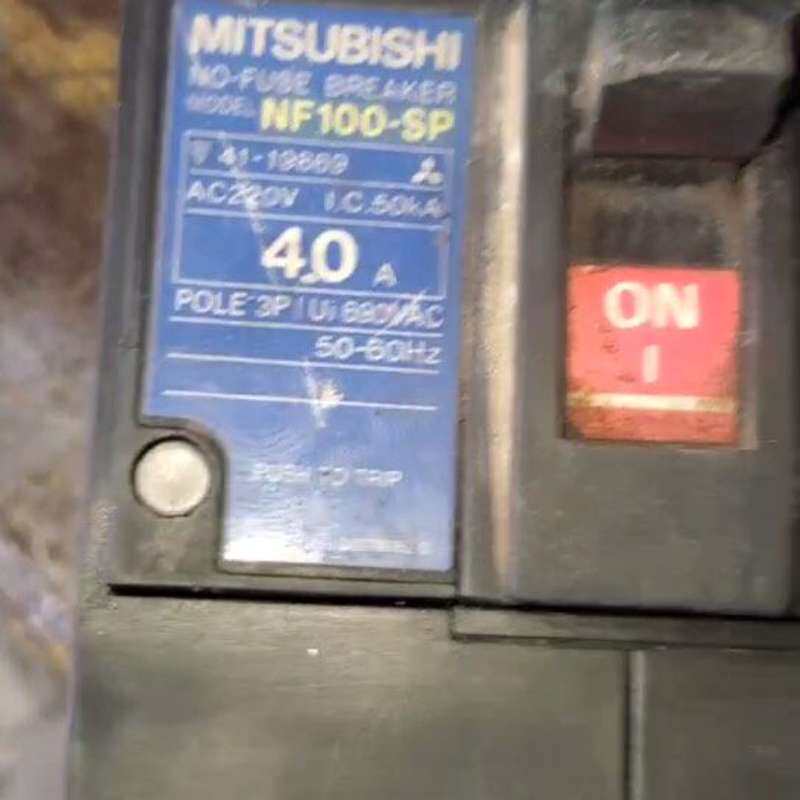 三菱塑壳断路器空气开关NF100-SP 40A--议价商品