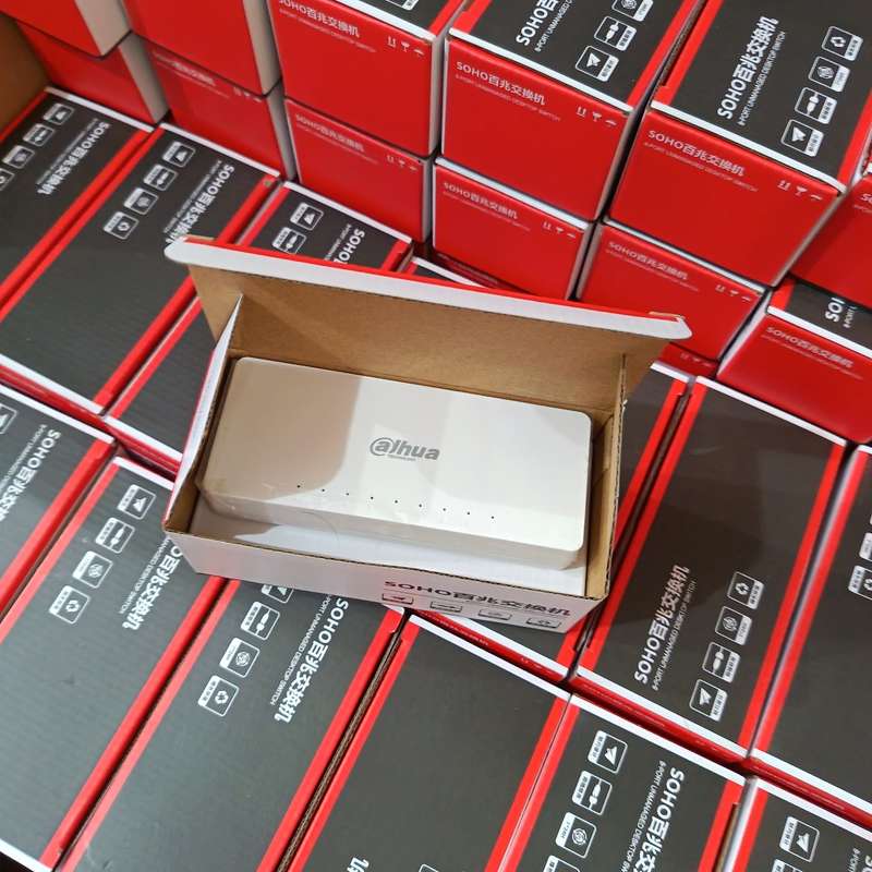 大华5/8口交换机1000C-8ET-L百兆千兆--议价商品