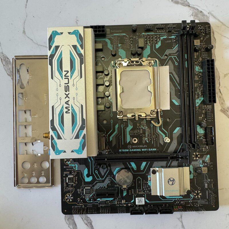 铭瑄b760m gaming wifi gank主板,带挡板--议价商品