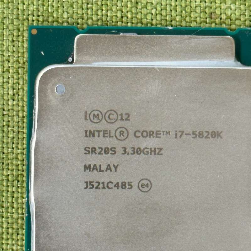 英特尔酷睿i7-5820K六核处理器2011-3搭配X99主--议价商品