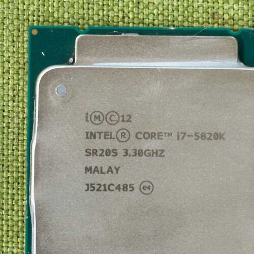 英特尔酷睿i7-5820K六核处理器2011-3搭配X99主--议价商品