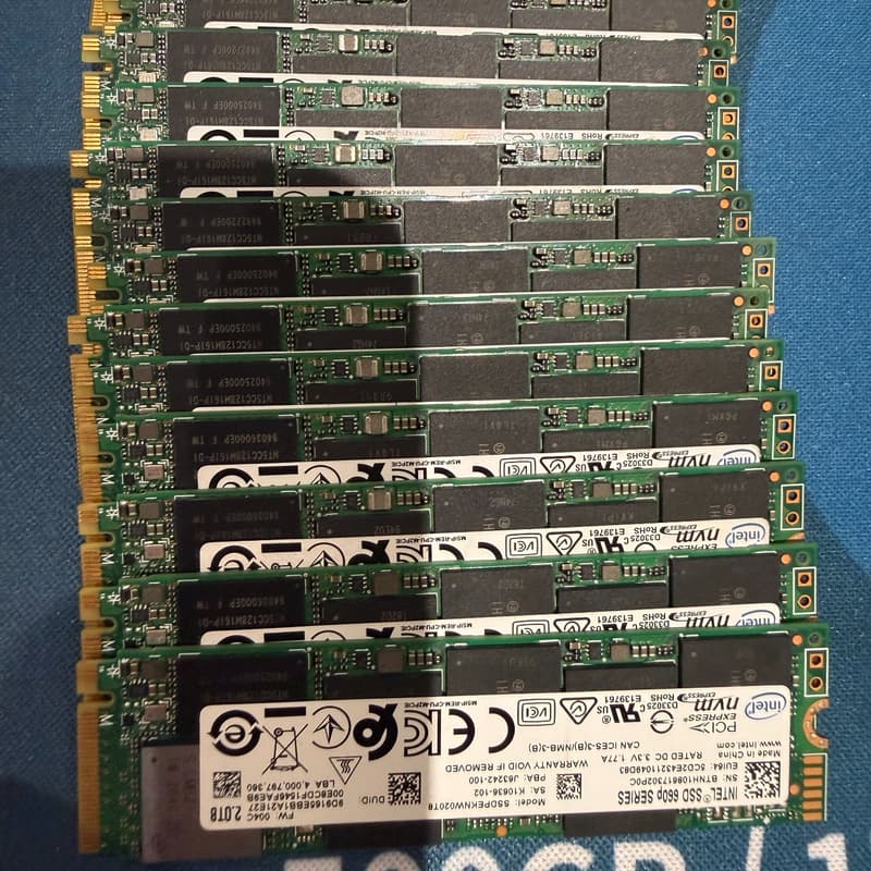 Intel 660p系列PCIe NVMe固态硬盘,量,2T--议价商品