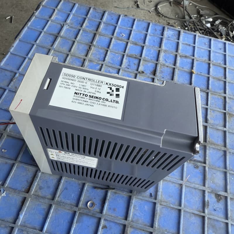 拆机一个二手日东精工伺服驱动器,SD550N05-2020---议价商品