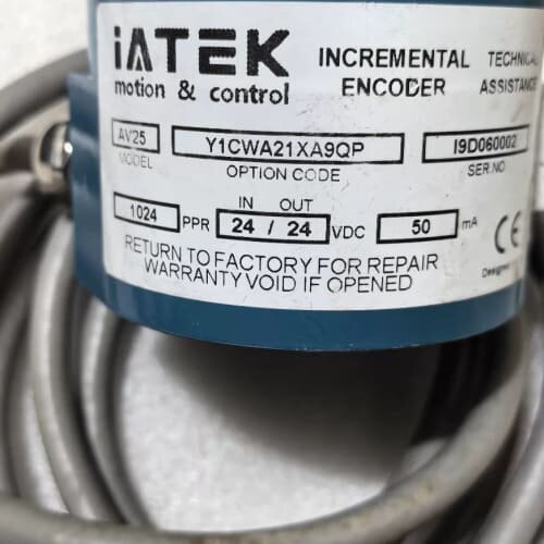 美国IATEK 艾德克重载中空轴增量编码器 ,Y1CWA21--议价商品