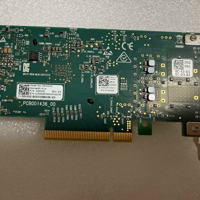 戴尔CX4121C双口25G网卡,原装拆机,型号0MRT0D--议价商品