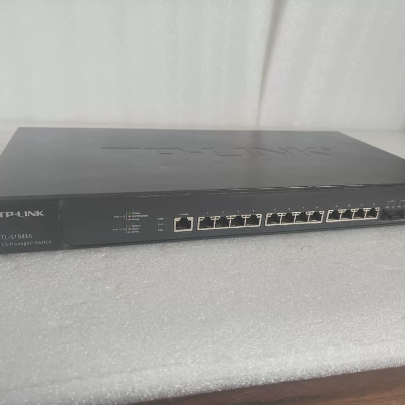 二手 TP-LINK TL-ST5416 L3三层网管交换机--议价商品