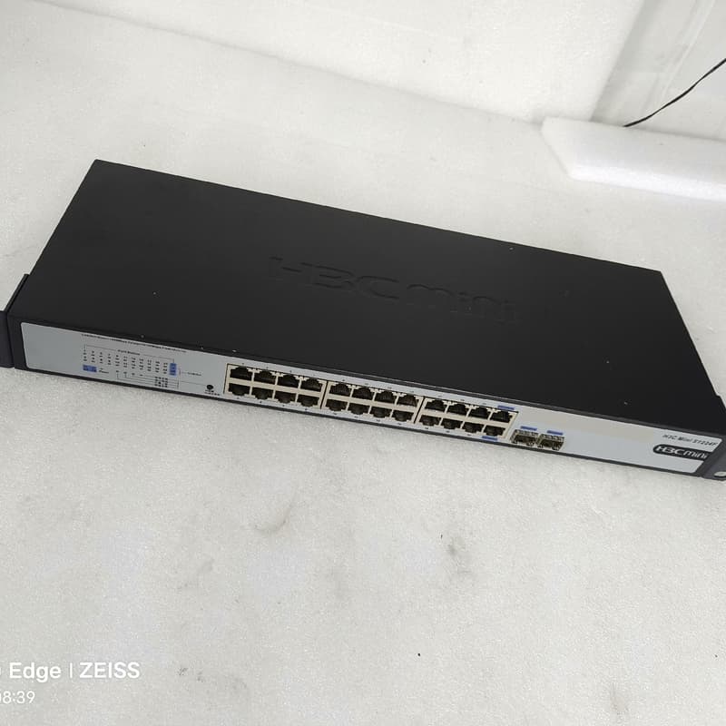 二手 H3C Mini S1224F 24口全千兆+2口千--议价商品