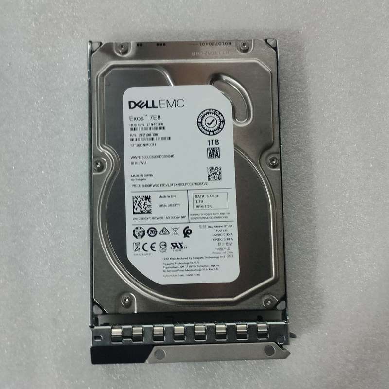 戴尔EMC Exos 7E8 1TB企业级硬盘M33YT--议价商品