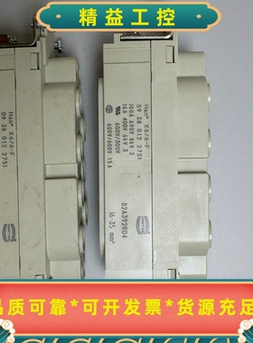 HARTING哈丁插芯K6/6F100A690V--议价商品