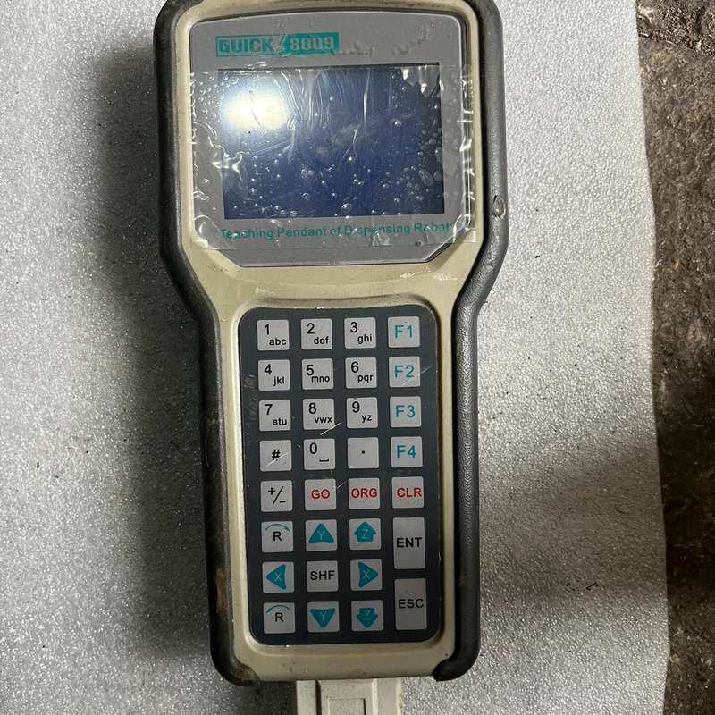 克QUICK8009全自动点胶机器人示教盒,二手拆机,成色--议价商品