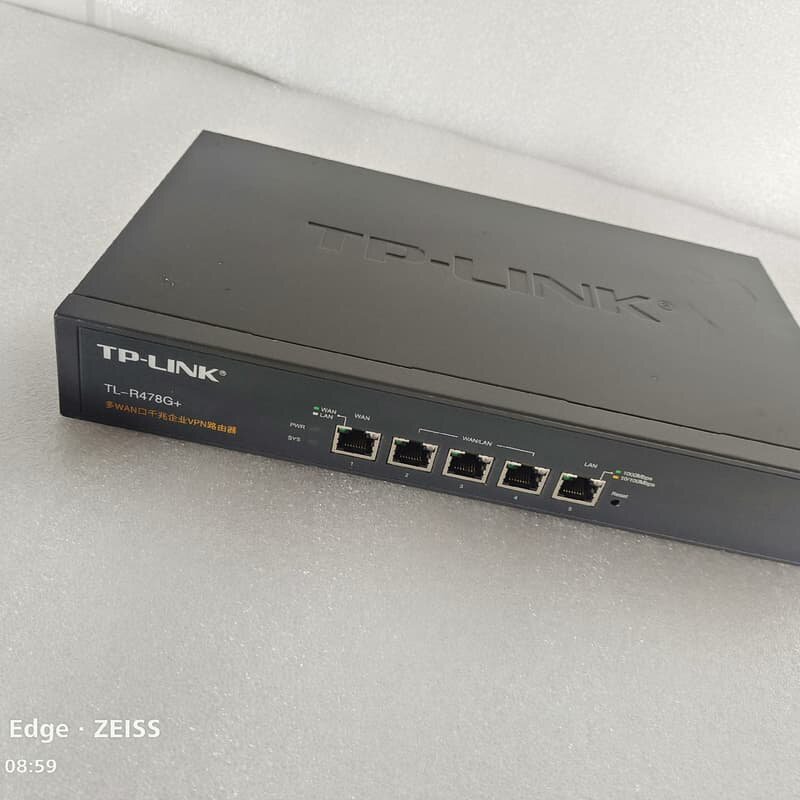 二手 TP-LINK R478G+全千兆路由器 实物图片功能--议价商品