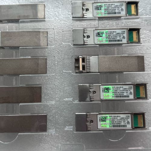 思科SFP-10G-SR-S光模块,原装拆机二手,带镭射绿标--议价商品