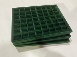 墨绿色大号40*30绒布首饰品托盘戒指耳钉珠子水钻存放盒珠宝托盘