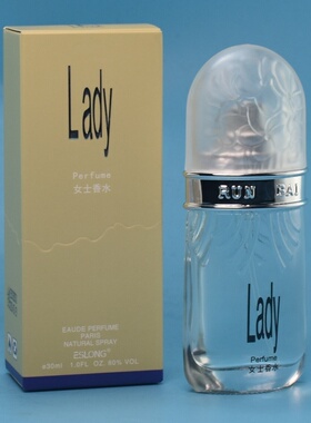 ESLONG雅诗兰Lady女士香水清新淡雅花香调持久留香30ml女生约会香