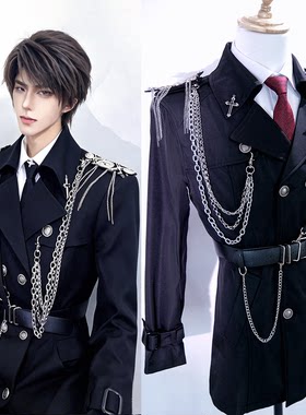 原创十字枭骑超A军装COS服