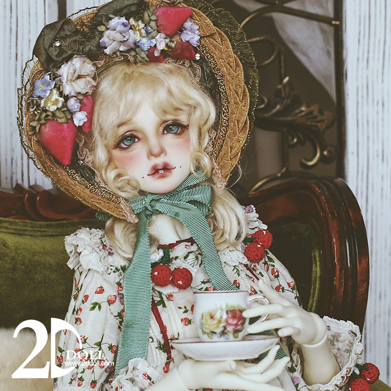 bjd-2d- 64大女1/3娜拉Nahla（sd娃娃同类正版树脂）人形三分