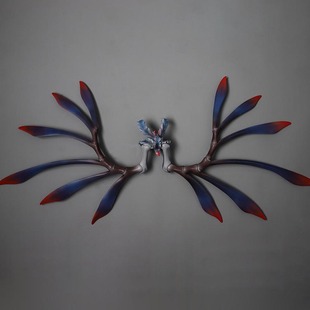 bjd幽谷人形假象之翼奥卡罗配件背鳍尾鳍翅膀树脂