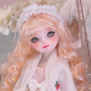 50单头整娃现货】bjd塑胶皮1/6男女迷迷UF小喵汪裸娃六分