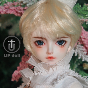 【现货】bjd豆奶1/4UF男塑胶皮sd娃人形四分新体裸娃小喵汪4分